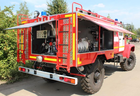 Автоцистерна пожарная АЦ 1,0 -40 (33086)Л