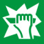 Знак E17 Для доступа вскрыть здесь (пленка 200х200 мм)