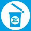 Знак K02 Место для мусора пластик Jessup